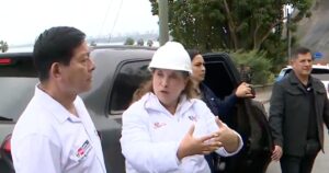 Dina Boluarte recorre la Costa Verde ante deslizamientos por sismo de 6.1 en Lima y Callao: “Quiero pedir tranquilidad”