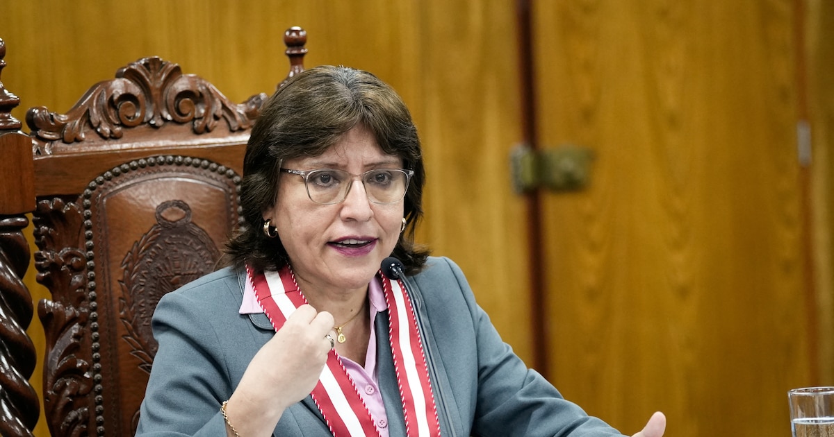 Delia Espinoza denuncia golpe a la democracia por caso Patricia Benavides : “Se pretende sacarme por la fuerza”