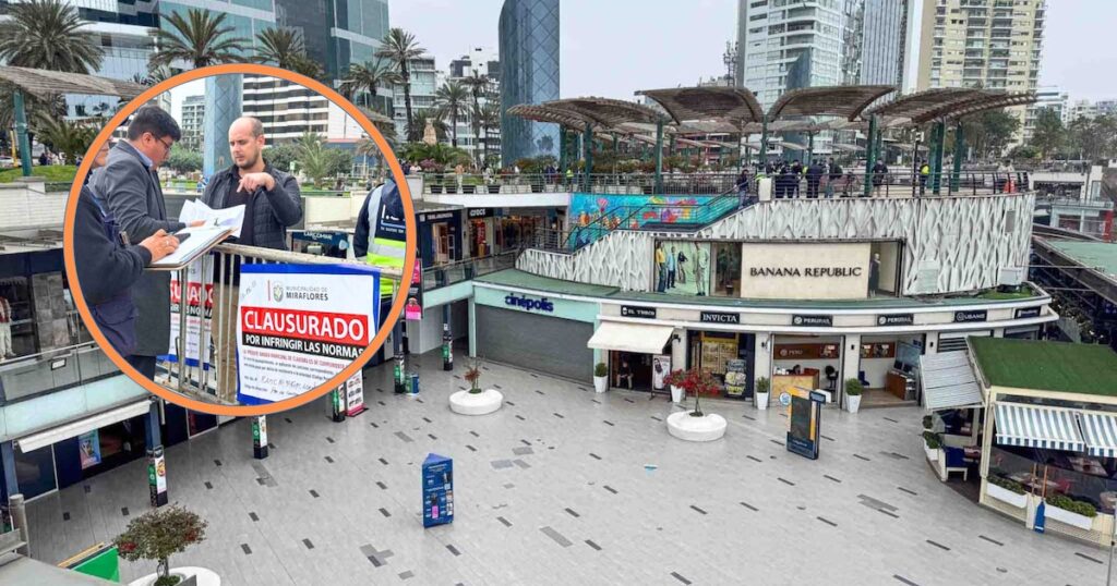 Clausuran Larcomar: Hallan grietas en zonas de tránsito y deficiencias estructurales luego de sismo en Lima