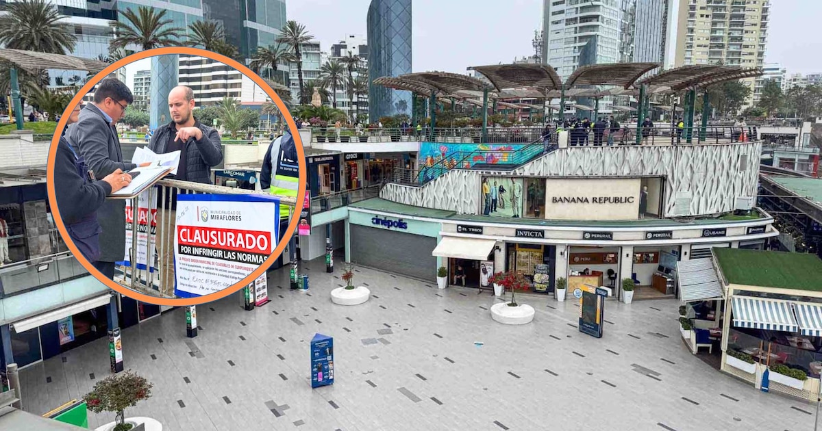 Clausuran Larcomar: Hallan grietas en zonas de tránsito y deficiencias estructurales luego de sismo en Lima
