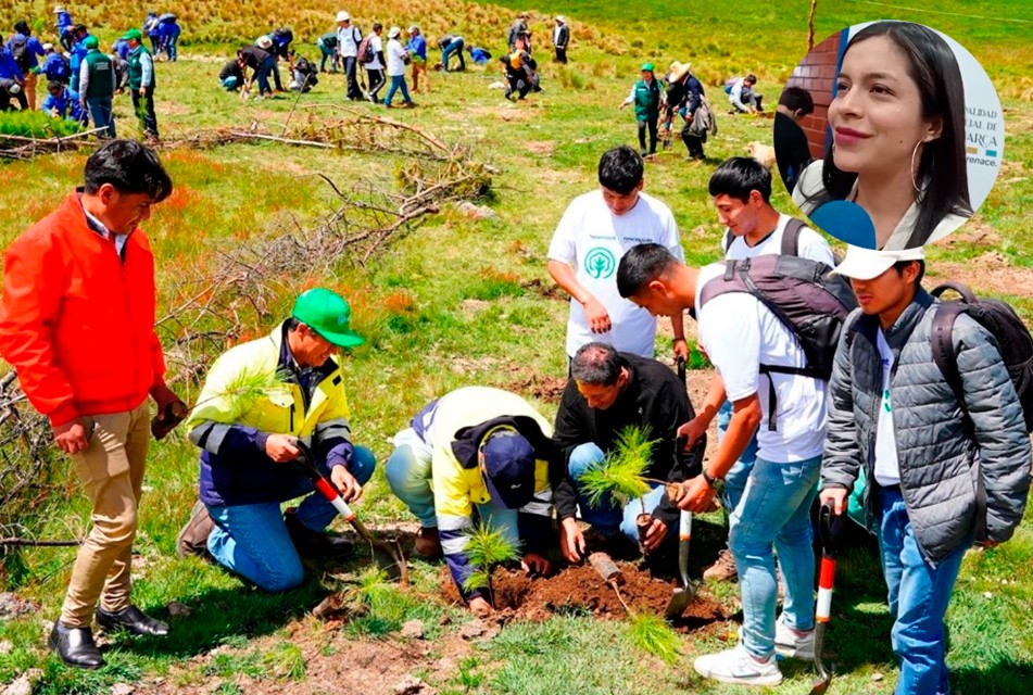 REFORESTACIÓN EN CAJAMARCA ES UN ÉXITO GRACIAS AL TRABAJO ARTICULADO ENTRE LA MUNICIPALIDAD PROVINCIAL Y NEWMONT FONCREAGRO A TRAVÉS DEL PROYECTO HUELLA VERDE