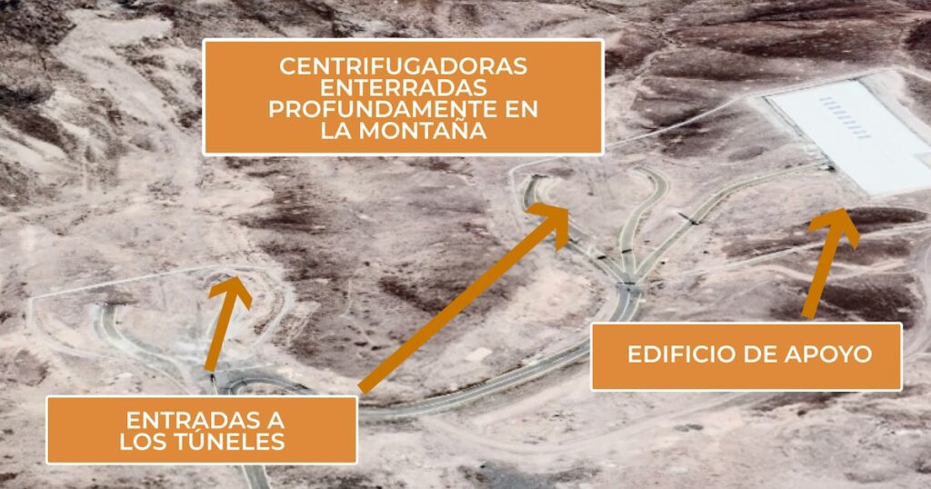 Defensas rusas, túneles secretos y material tóxico: así es Fordow, el impenetrable bastión nuclear en las montañas de Irán