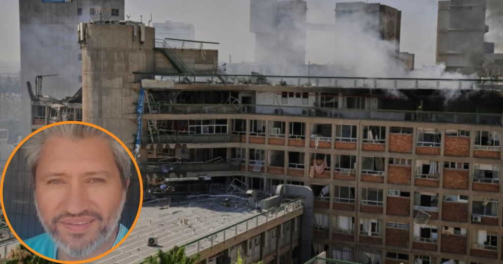 Médico peruano en Israel pide ser repatriado junto a su esposa a Perú: hospital donde trabajaba fue bombardeado anoche
