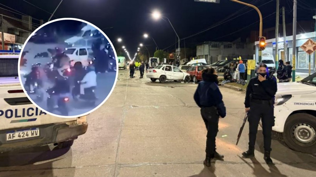 Tragedia en Argentina: Un muerto y varios heridos luego de que caravana de motos chocara a un auto en Mar del Plata