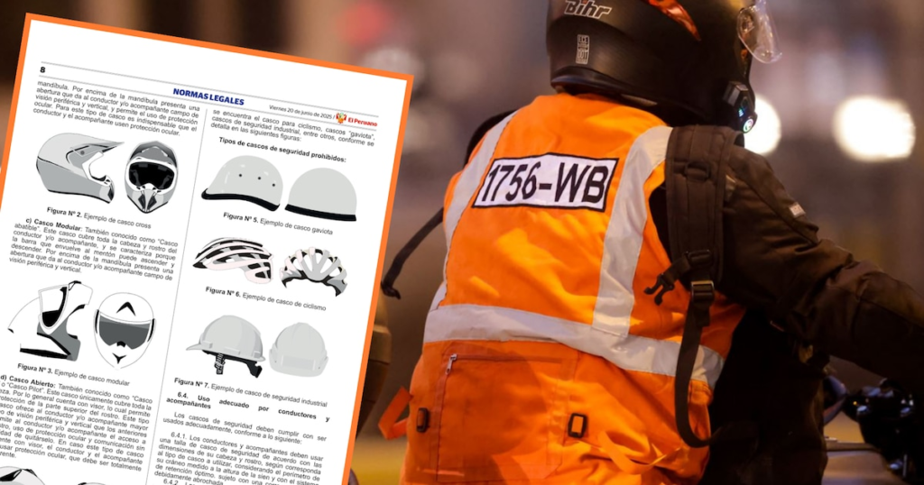 Oficializan nuevas especificaciones técnicas para cascos y chalecos de motociclistas: conoce todos los detalles y plazos