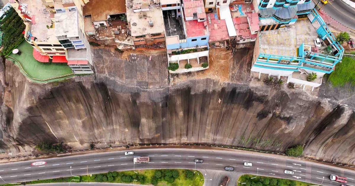 Denuncian construcciones a borde del acantilado de la Costa Verde: edificios podrían derrumbarse ante un sismo de gran magnitud