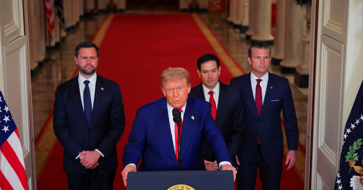 Donald Trump: “Las principales instalaciones de enriquecimiento nuclear de Irán han sido total y completamente destruidas”