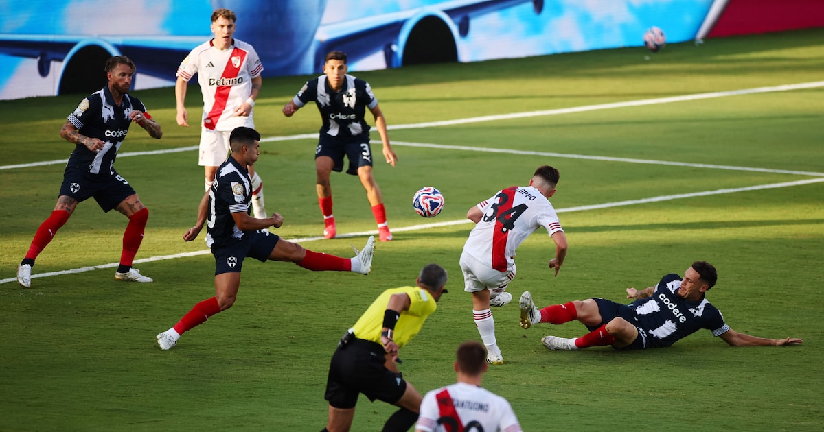 River Plate empató 0-0 con Monterrey y definirá ante Inter de Milán su pase a octavos del Mundial de Clubes