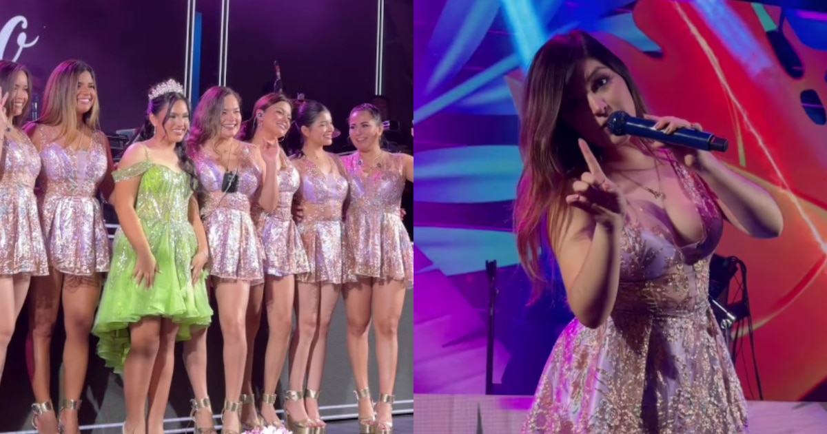 El lujoso quinceañero que costó S/ 200 mil y tuvo a Corazón Serrano como show estelar