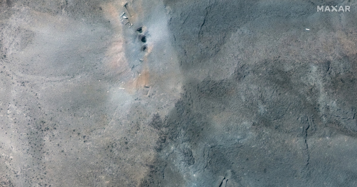 Seis impactos de la bomba GBU-75: así quedo Fordow tras el bombardeo de Estados Unidos