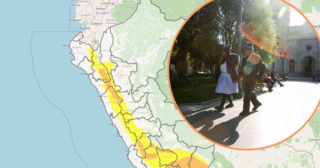Mañana ocurrirá un fenómeno peligroso en Lima y 17 regiones del Perú: Senamhi emite su alerta naranja