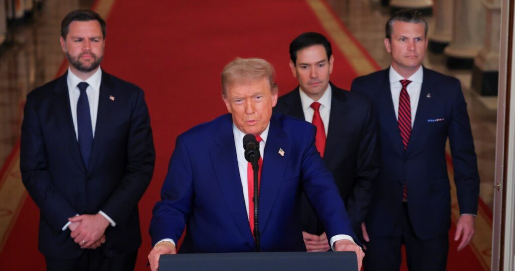 “Make Iran Great Again”: Trump se refirió a un posible cambio de régimen en Teherán