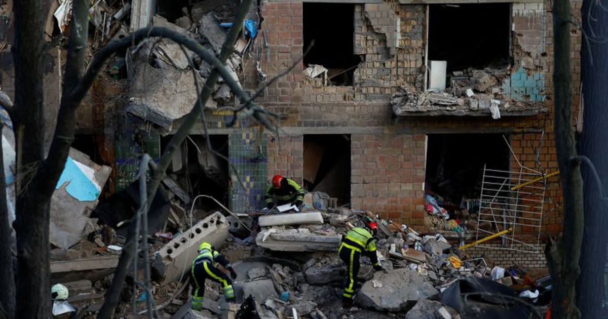 Rusia lanzó un ataque masivo con drones y misiles contra zonas civiles en Kiev: al menos siete muertos y decenas de heridos