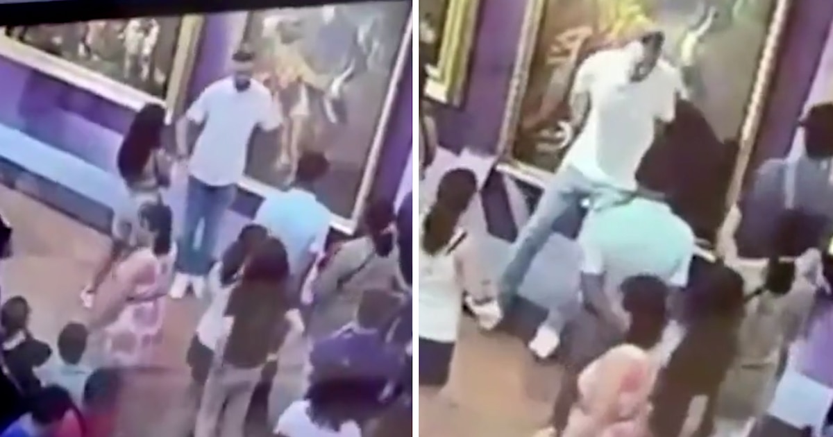 Escándalo en Italia: un turista destruyó una pintura del siglo XVIII al intentar tomarse una selfie