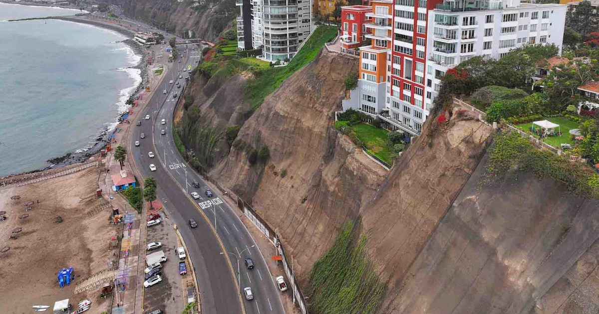 Geomallas de la Costa Verde “no sirven” ante un eventual terremoto de 8.8 en Lima, según experto en infraestructura