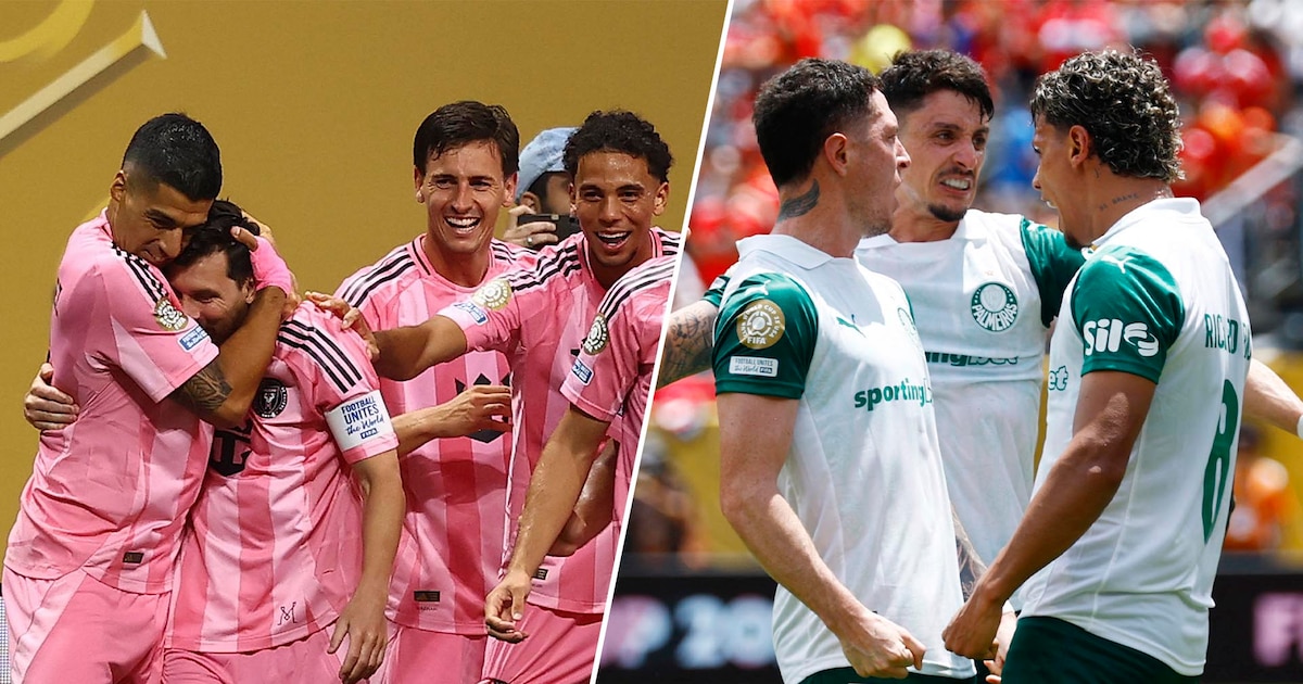 Inter Miami y Palmeiras se enfrentarán en la definición del Grupo A del Mundial de Clubes: hora, TV y formaciones