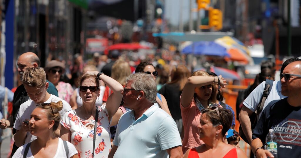 Ola de calor sofocante en Nueva York: estas son las fechas clave en que bajarán las temperaturas