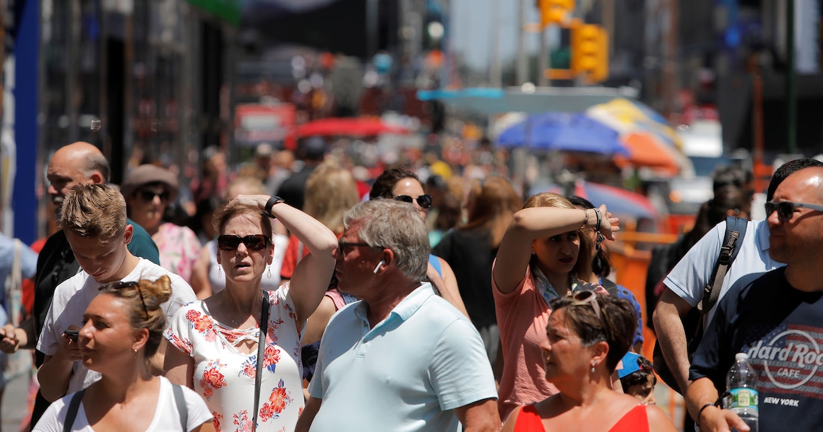 Ola de calor sofocante en Nueva York: estas son las fechas clave en que bajarán las temperaturas