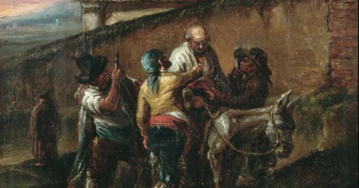 La belleza de la semana: “Escena de bandidos”, de Leonardo Alenza