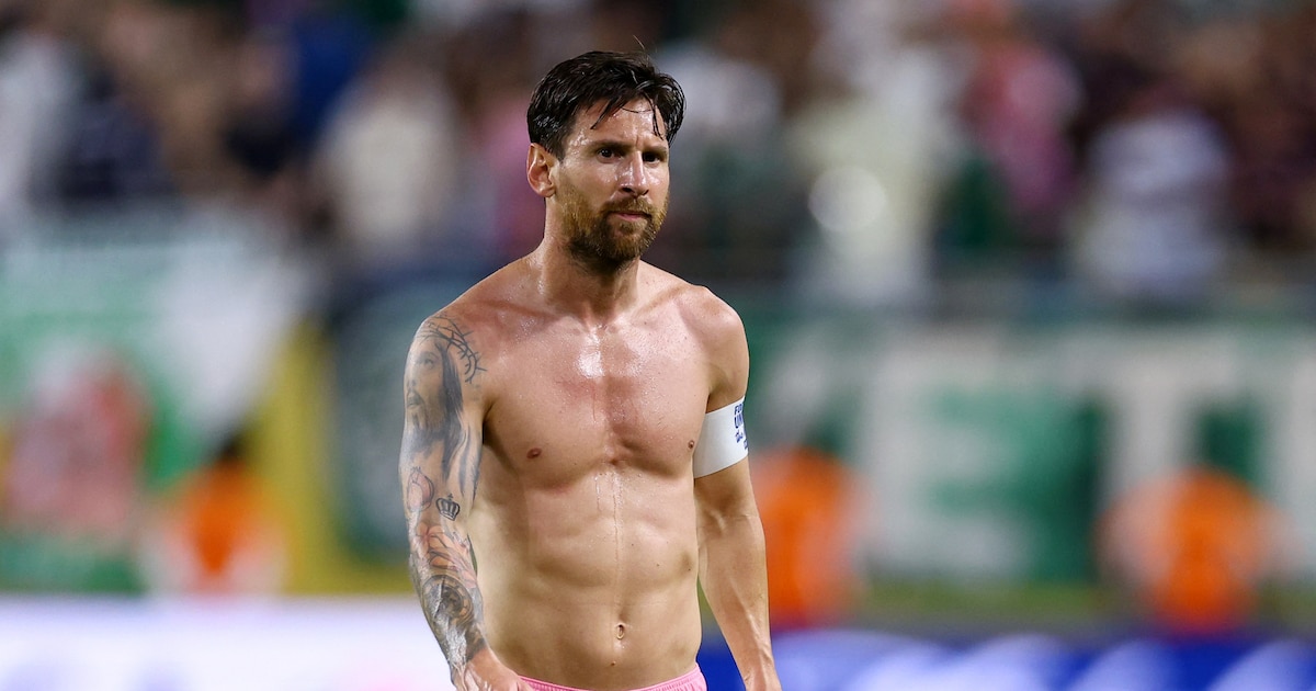 Los pases de magia de Messi en el empate del Inter Miami ante Palmeiras y el gesto de frustración tras el 2-2