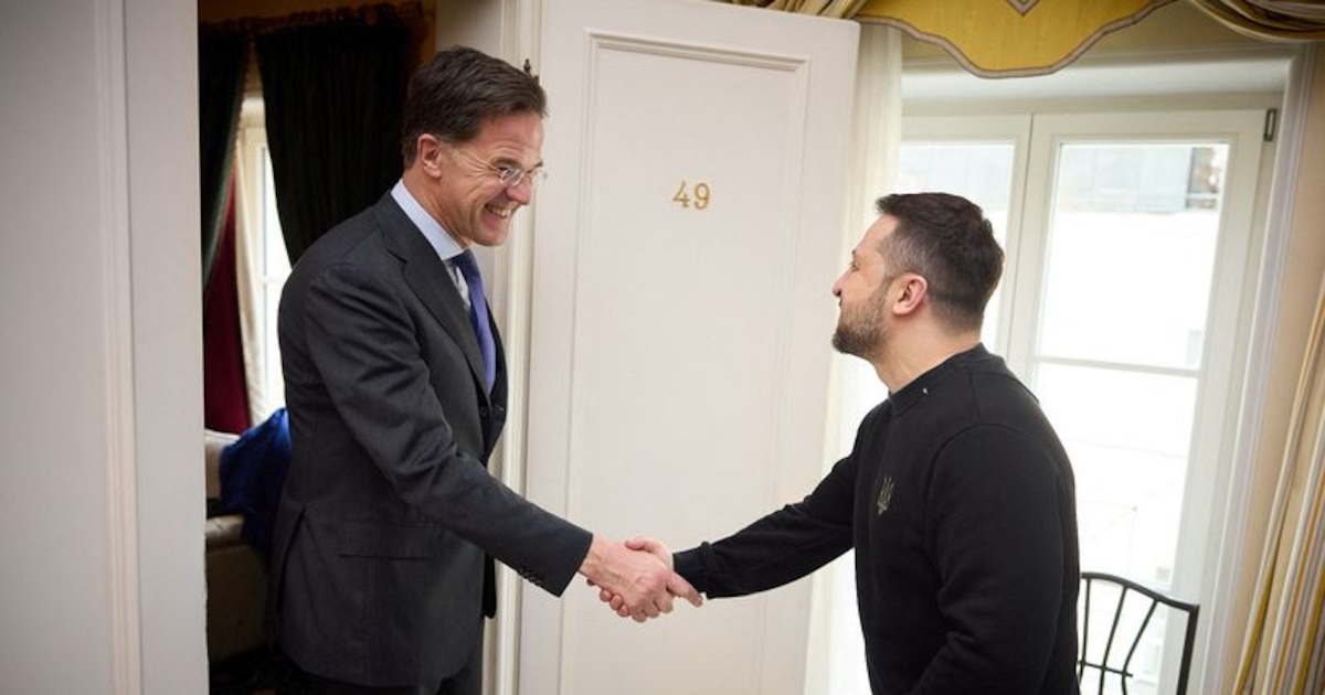 Mark Rutte aseguró que Ucrania seguirá siendo prioridad en la cumbre de la OTAN, pese a la ausencia de Zelensky