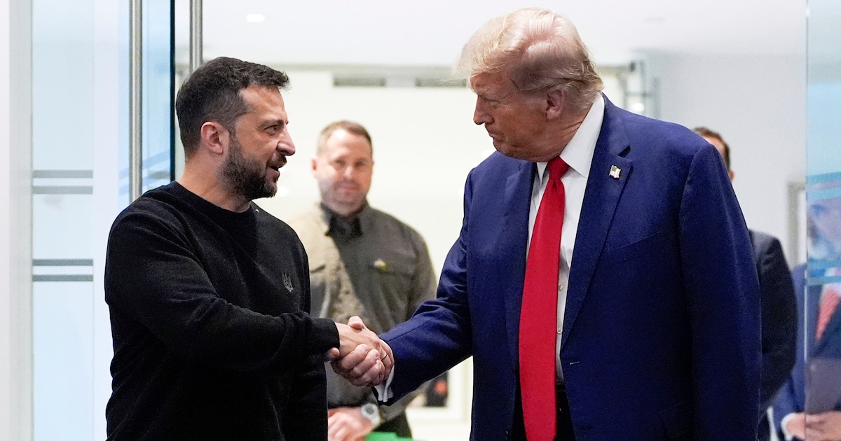 Trump afirmó que “probablemente” se reunirá con Zelensky en la cumbre de la OTAN