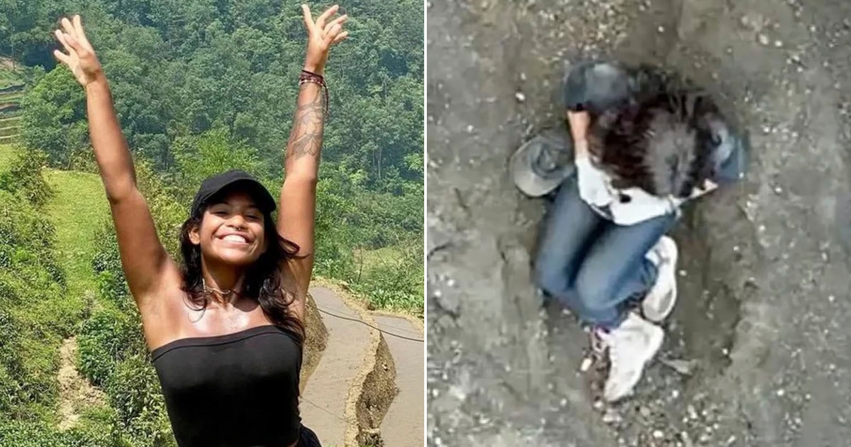 Murió la joven brasileña que había caído dentro de un volcán activo en Indonesia: “No resistió”