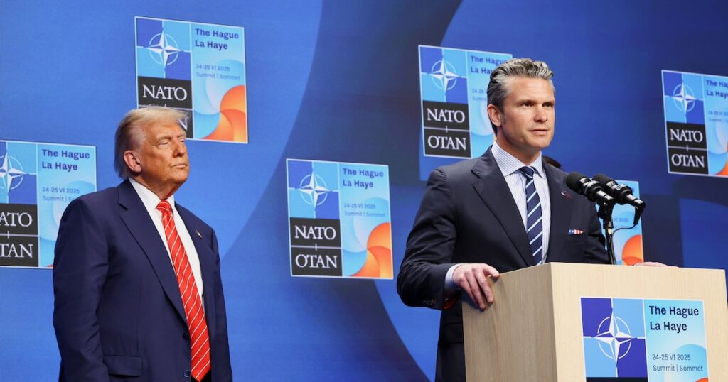 Trump anunció que el jefe del Pentágono brindará una rueda de prensa “irrefutable” sobre los ataques a Irán