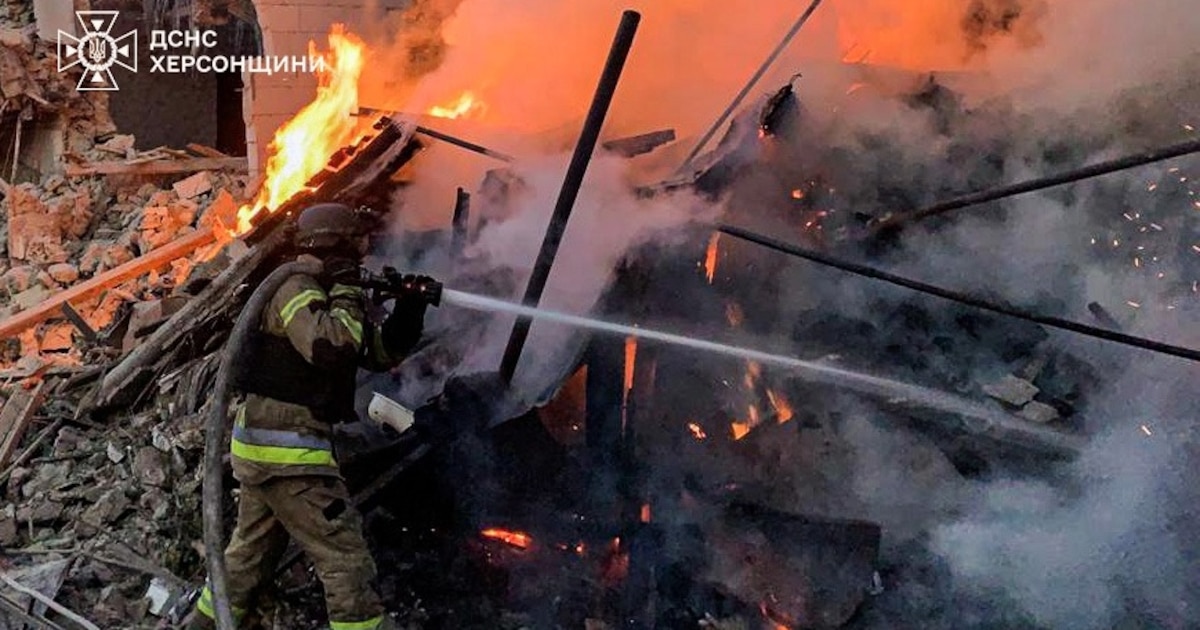 Rusia lanzó un bombardeo masivo contra el sur de Ucrania y mató al menos a cuatro personas