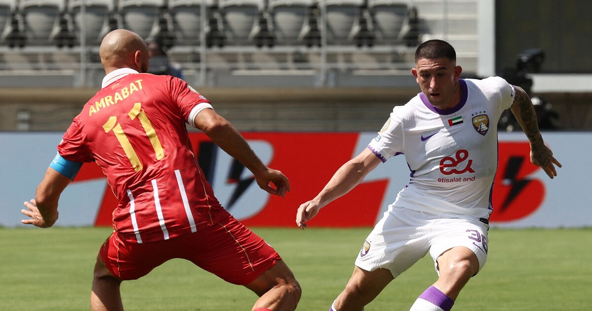 Al Ain reacciona y llega al empate ante Wydad en su último compromiso del Mundial de Clubes