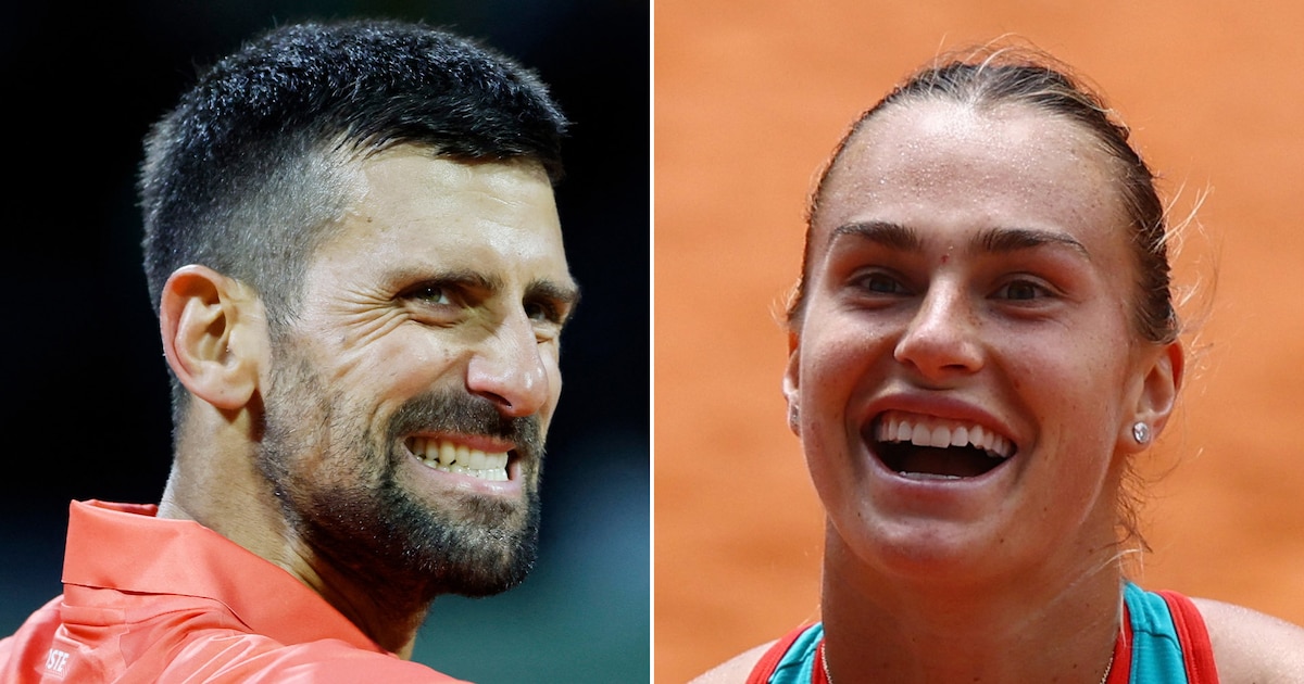 El “juego de los 100 dólares” que protagonizaron Novak Djokovic y Aryna Sabalenka: “¡Dame mi dinero!”