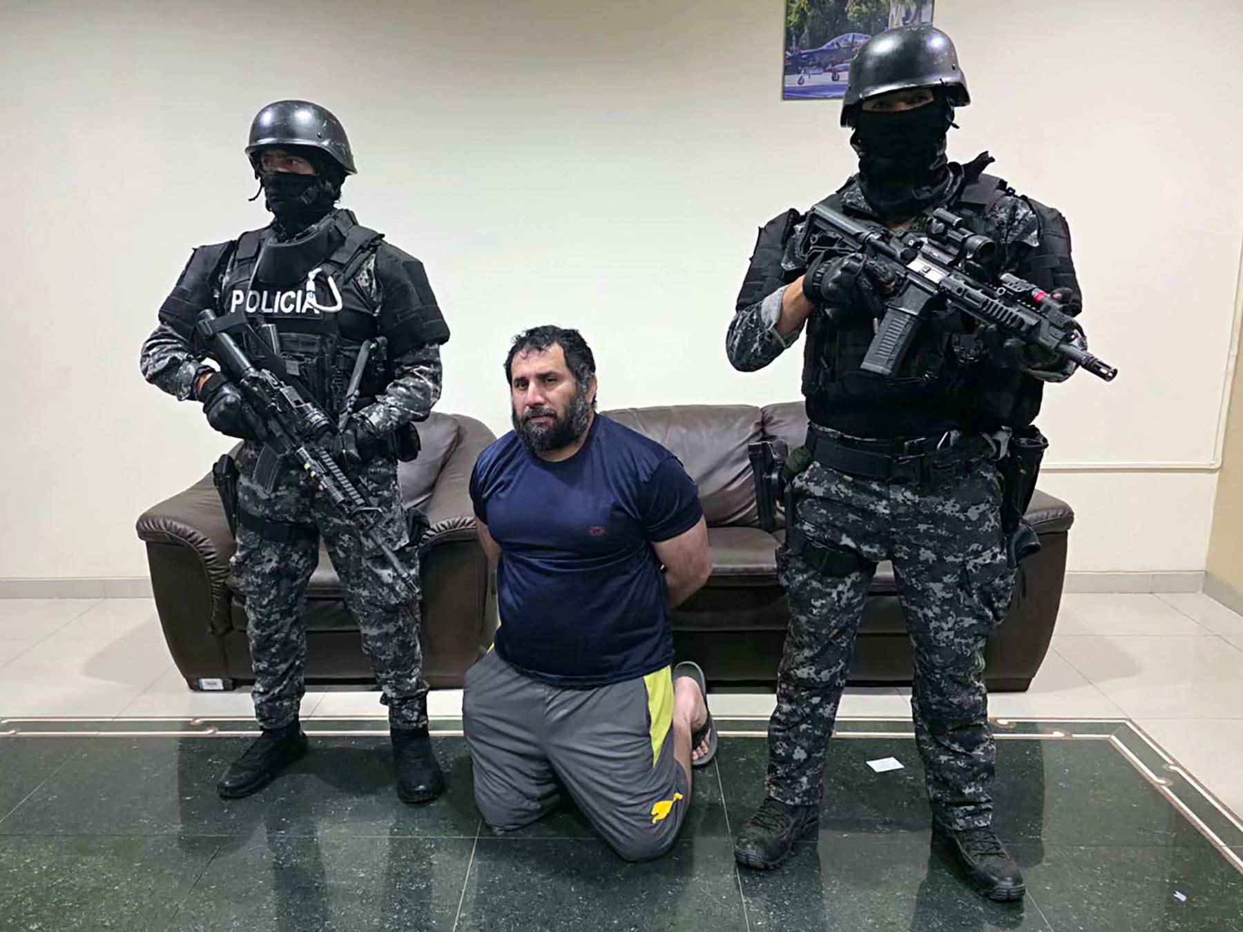 Capturan a narcotraficante Fito, cabecilla de la banda criminal ecuatoriana Los Choneros