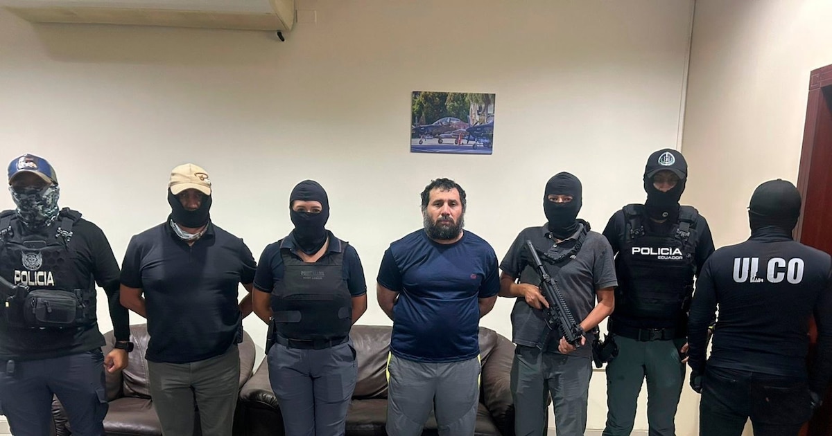La Policía y las Fuerzas Armadas de Ecuador están en alerta por posibles represalias violentas tras la recaptura de “Fito”