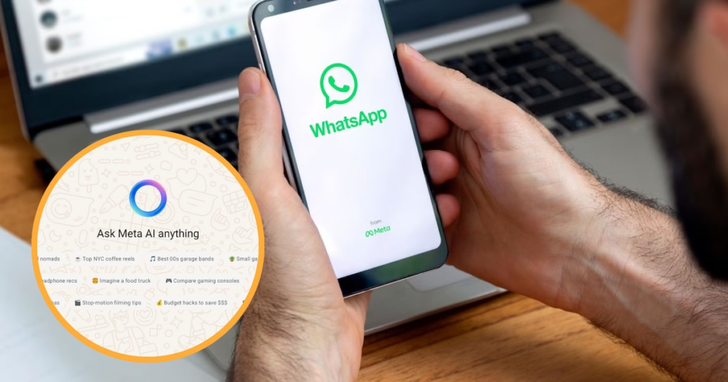 Meta AI en WhatsApp: para qué sirve el círculo azul que aparece ahora en la aplicación