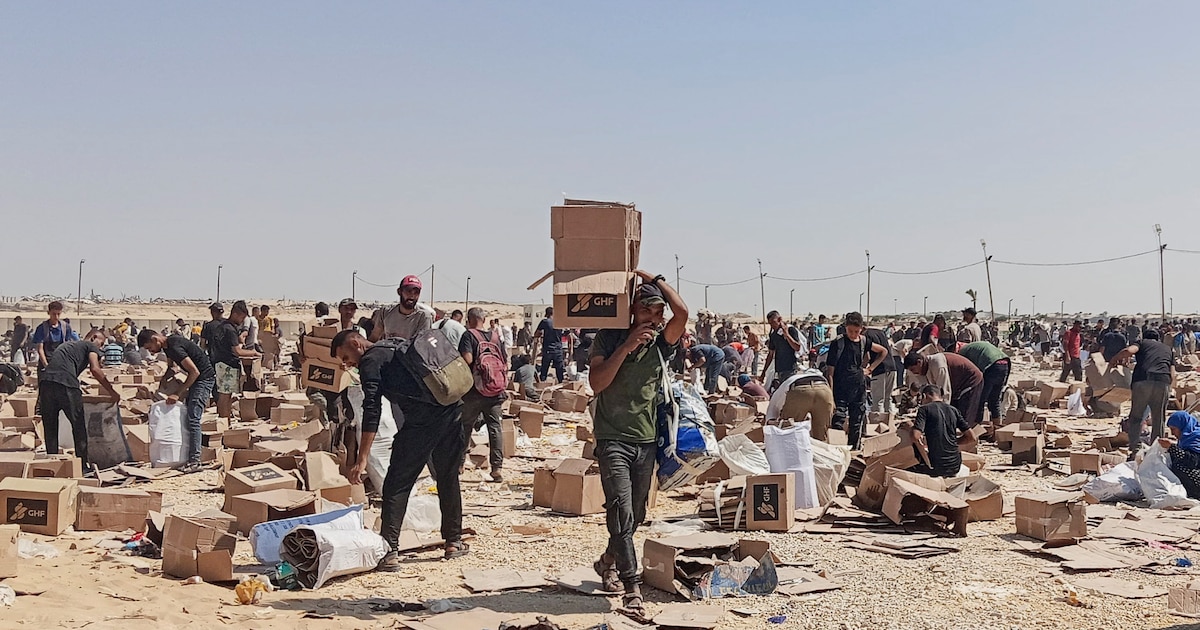 El riesgo mortal de buscar comida en Gaza