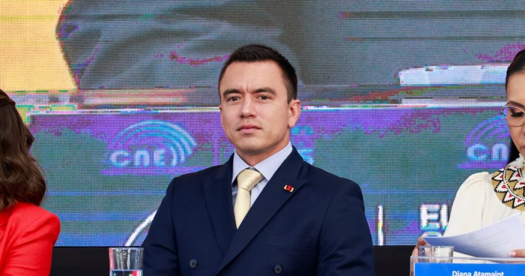 Daniel Noboa admitió el riesgo de tener a Fito en prisión y reiteró que está listo para extraditarlo a EE.UU.