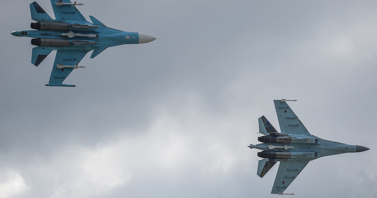 Las Fuerzas Armadas de Ucrania anunciaron que bombardearon una base aérea rusa y que habrían sido destruidos cuatro cazas Su-34