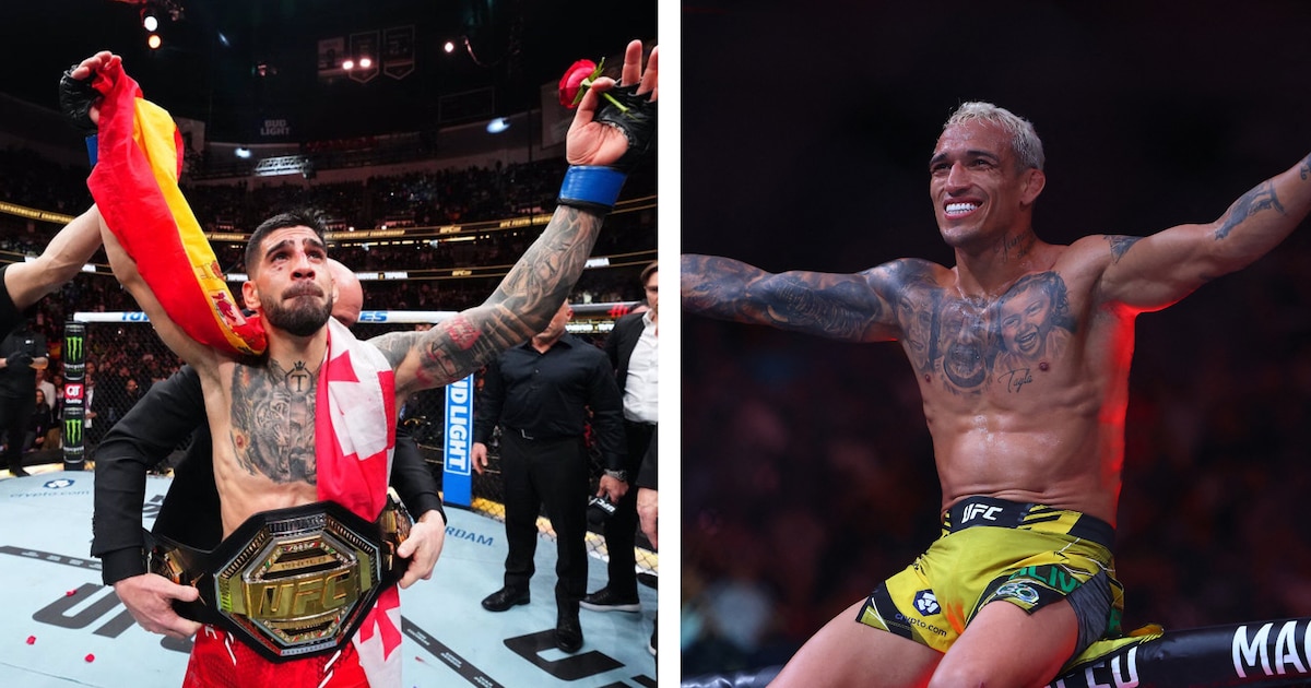 Ilia Topuria vs. Charles Oliveira, la pelea por el título de peso ligero en UFC 317: hora, TV y todo lo que hay que saber