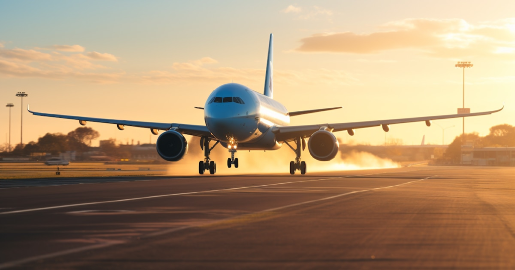 Siete hospitalizados por síntomas tras fuerte olor dentro de un avión en aeropuerto de EEUU