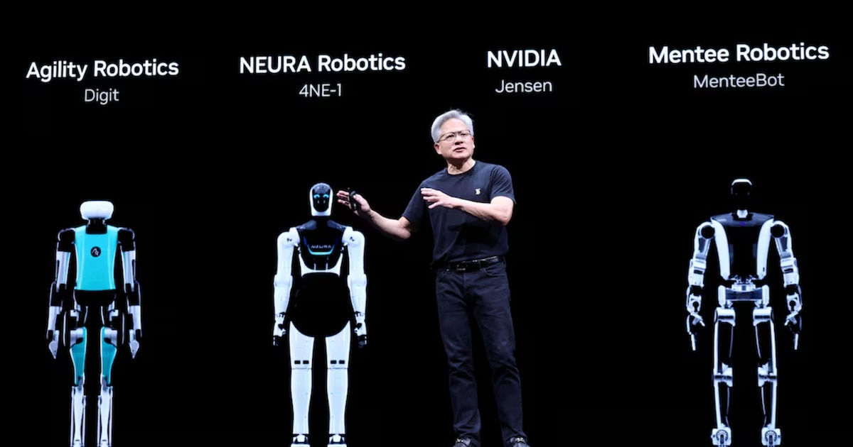 Nvidia apuesta por un futuro de robots y coches autónomos: “Es una oportunidad multibillonaria”