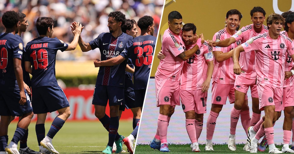 PSG y el Inter Miami de Messi se enfrentarán por el pase a los cuartos de final del Mundial de Clubes