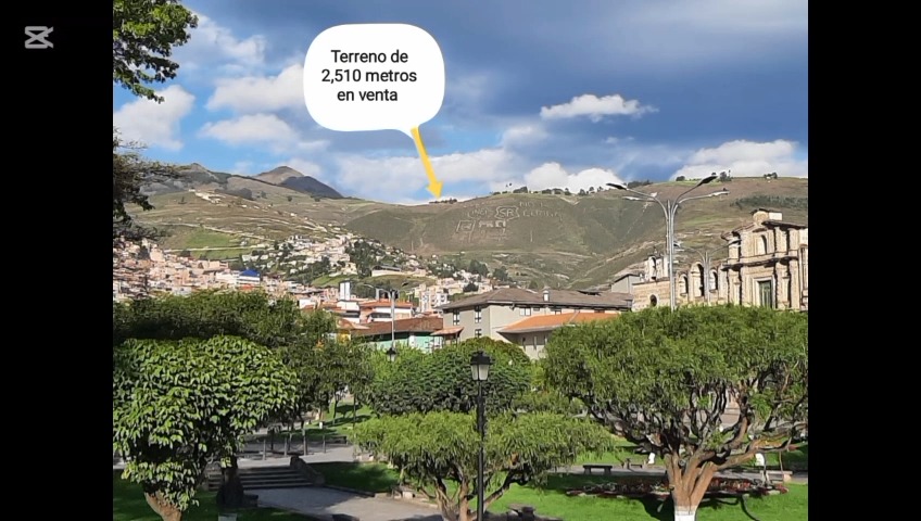 Vendo hermoso terreno de 2,510 m² en Cajamarca con servicios y excelente ubicación