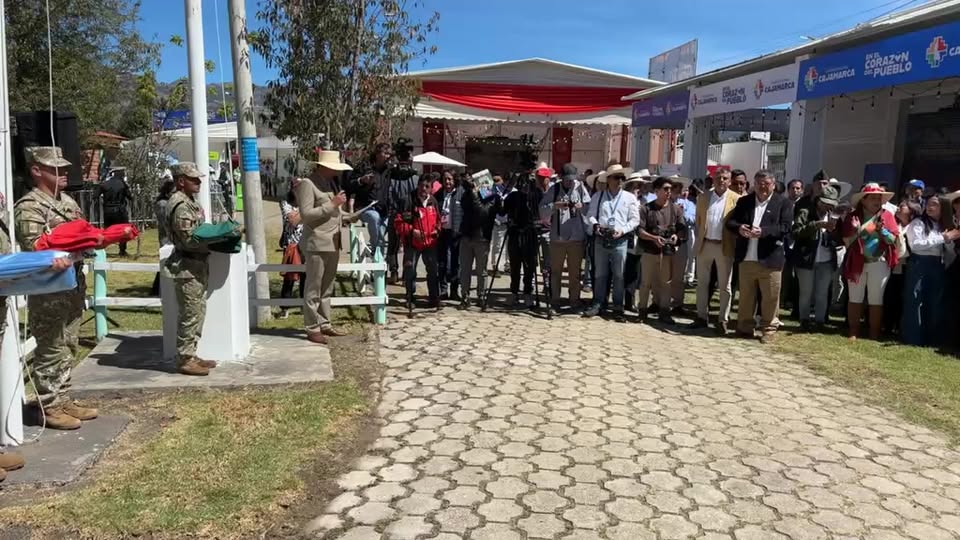 Inaugurada la Feria Fongal Cajamarca 2025 con destaque en ganadería y cultura
