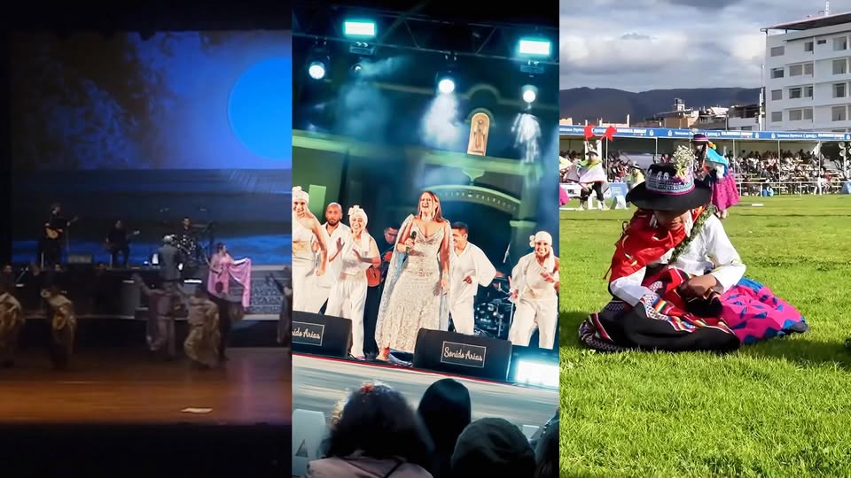 Fabiola de la Cuba cautiva a Cajamarca con espectáculo en la Expo 2025