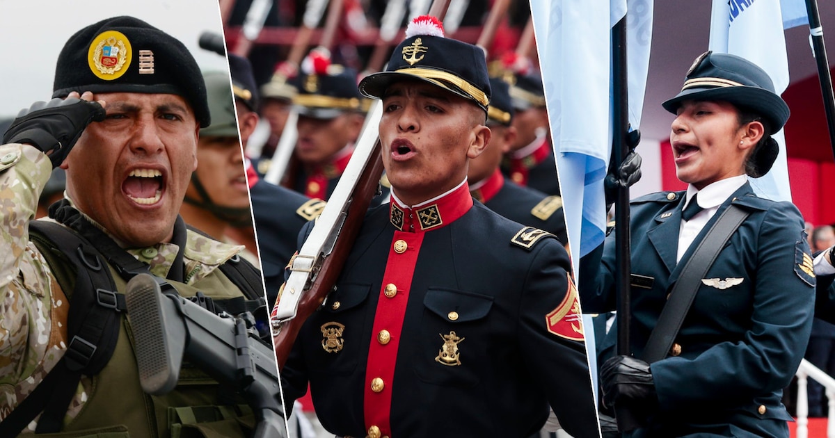 Más de 7,000 militares en la Gran Parada Militar 2025: horario y agrupamientos