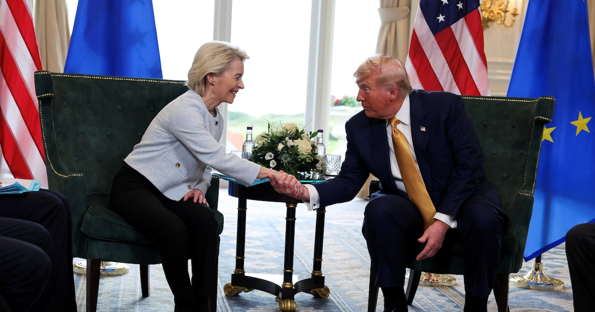 Trump asegura acuerdo comercial con la Unión Europea