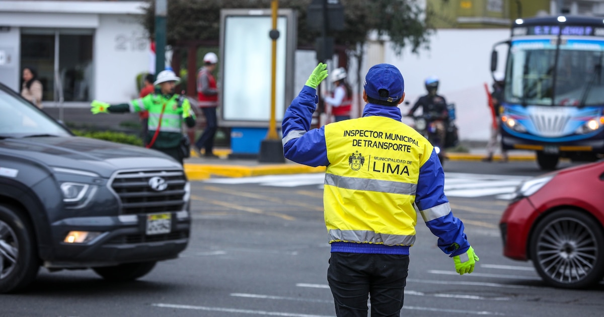 Lima refuerza controles vehiculares en el Centro Histórico desde agosto