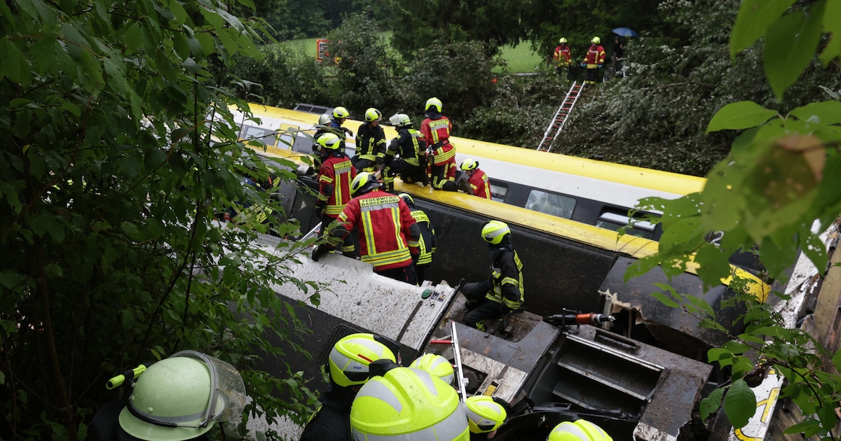 Accidente en tren en Alemania deja cuatro muertos y heridos