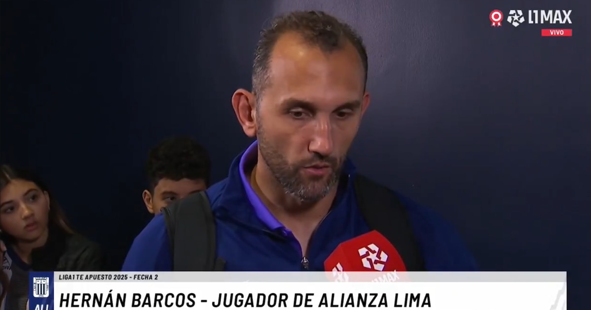 Hernán Barcos lamenta empate de Alianza Lima en Matute