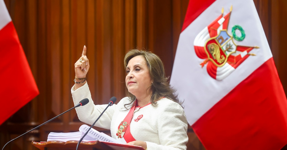 Boluarte presenta balance y desafíos en su último año de mandato